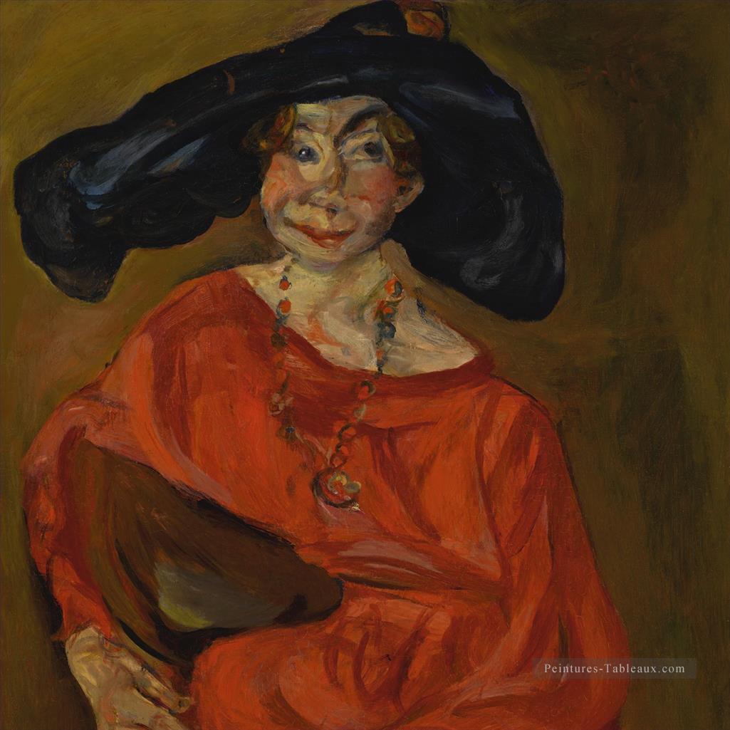 La femme dans l’expressionnisme rouge de Chaim Soutine Peintures à l'huile